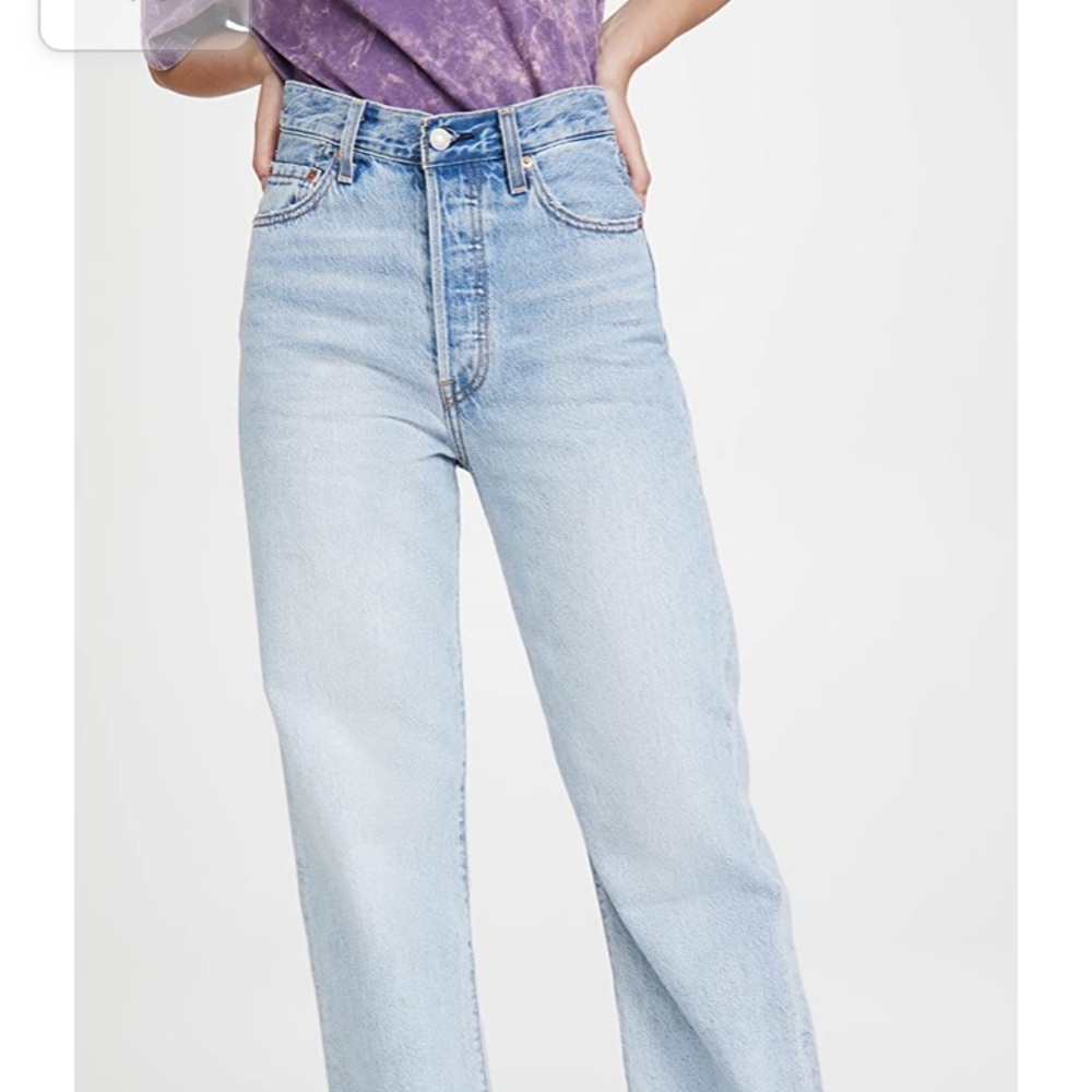 Levi’s ribcage ankle straight